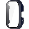 2w1 Etui + Szkło Hartowane do Xiaomi Redmi Watch 3 Active, Granatowy