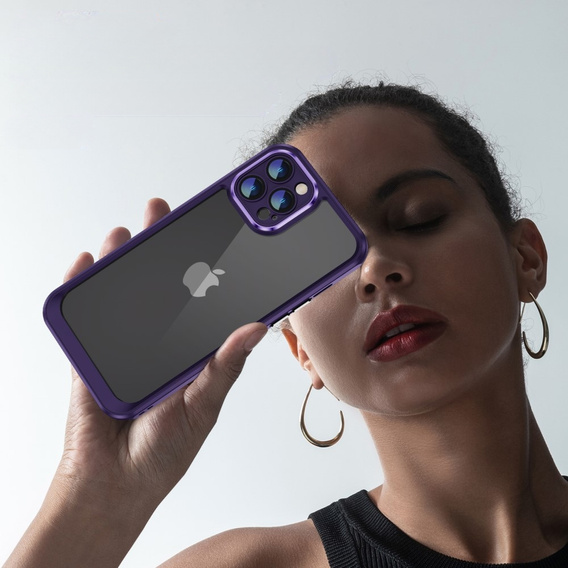 Etui do iPhone 12 Pro Max, ERBORD Impact Guard, ciemnofioletowe