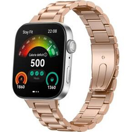 Stalowa Bransoleta do Huawei Watch Fit 4 / 4 Pro / 3, Różowa