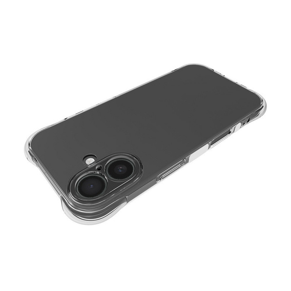 Przezroczyste etui TPU do iPhone 17 – smukła ochrona, wzmacniane rogi