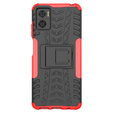 Etui do Motorola Moto E22 / E22i, Tire Armor, czarne / czerwone