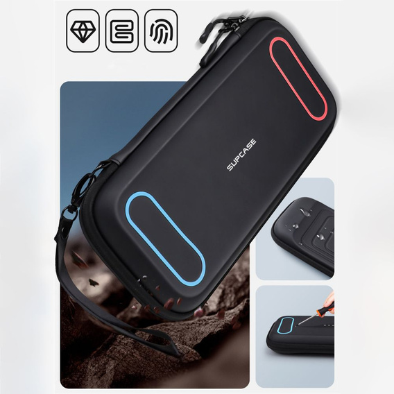 SUPCASE Carrying Mini do Nintendo Switch 2, Etui dla Konsoli - czarne