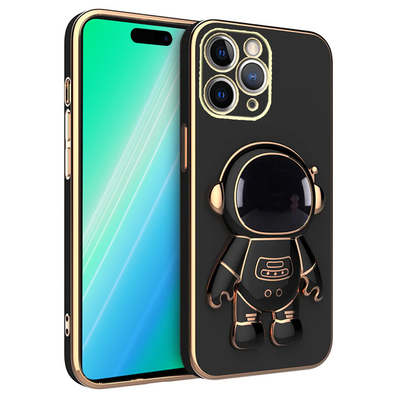 Etui do iPhone 14 Pro Max, Astronaut, czarne