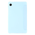 Etui z klapką do Samsung Galaxy Tab A9+/A11+, Tri-fold, niebieskie