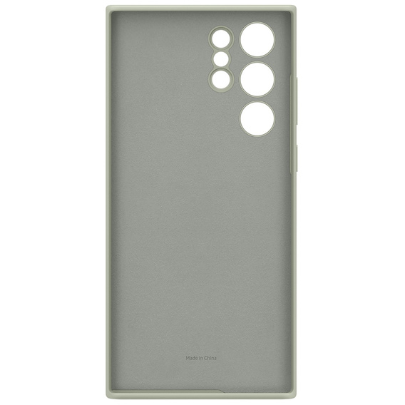 Oryginalne Etui Samsung do Galaxy S22 Ultra, Silicone Cover, Olive Green