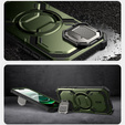 Etui Supcase do Iphone 16E, IBLSN ArmorBox MagSafe, Zielone