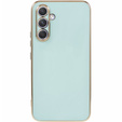 Etui do Samsung Galaxy S24+ Plus, Glamour CamShield, miętowe
