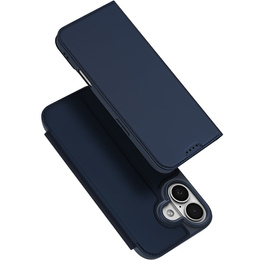 Etui z klapką Dux Ducis do iPhone 17, Skin Pro, granatowe