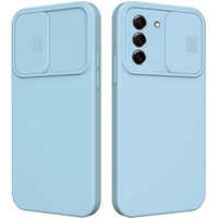 Etui Soft TPU CamShield do Samsung Galaxy S22+ Plus 5G, Light Blue