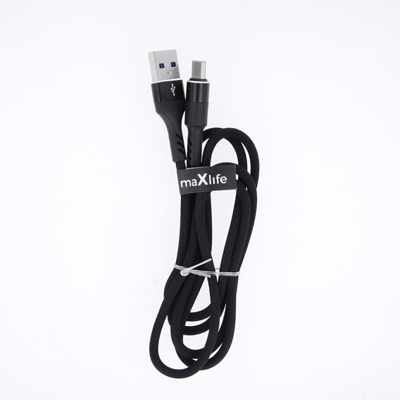 Maxlife MXUC-01 Kabel Type-C Fast Charge 2A 1M - Black