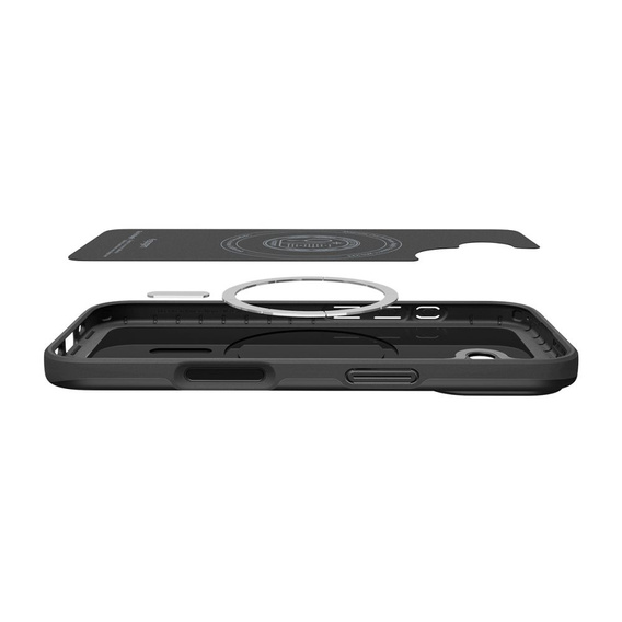 Etui Spigen do iPhone 17, Thin Fit Mag MagSafe, Black