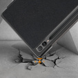 Etui do Samsung Galaxy Tab S9 FE+ Plus, Smartcase z miejscem na rysik, czarne