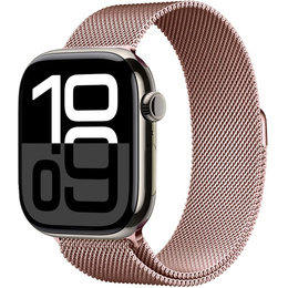Bransoleta do Apple Watch 1/2/3/4/5/6/7/8/9/10/11/SE Ultra 1/2/3 42/44/45/46/49mm, Różowa