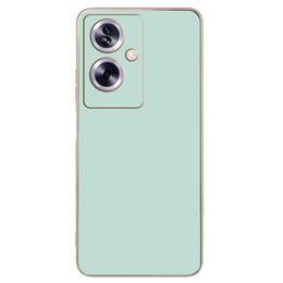 Etui do Oppo A79 5G, Glamour CamShield, miętowe