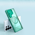 Etui do Samsung Galaxy S25 Ultra, pancerne Nillkin, Icelade Prop, do Magsafe, zielone