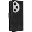 Etui z klapką do Honor 400 Pro 5G, Card Slot, czarne