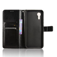 Etui z klapką do Samsung Galaxy Xcover 7, Crazy Horse Wallet, czarne