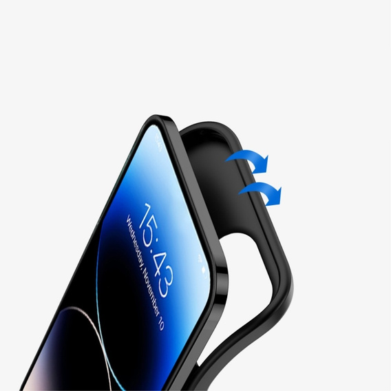 Etui z Baterią 6800mAh do iPhone 14, zielone kamuflaż