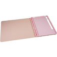 Etui z klawiaturą do Samsung Galaxy Tab S7 T870/T875 / S8, Pen Slot, różowe rose gold