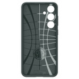 Etui Spigen do Samsung Galaxy S24 FE, Liquid Air, zielone + Szkło Hartowane 9H