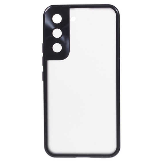 Etui do Samsung Galaxy S21, Magnetic Dual Glass, czarne