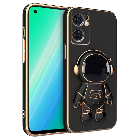 Etui do Oppo Reno 7 5G, Astronaut, czarne