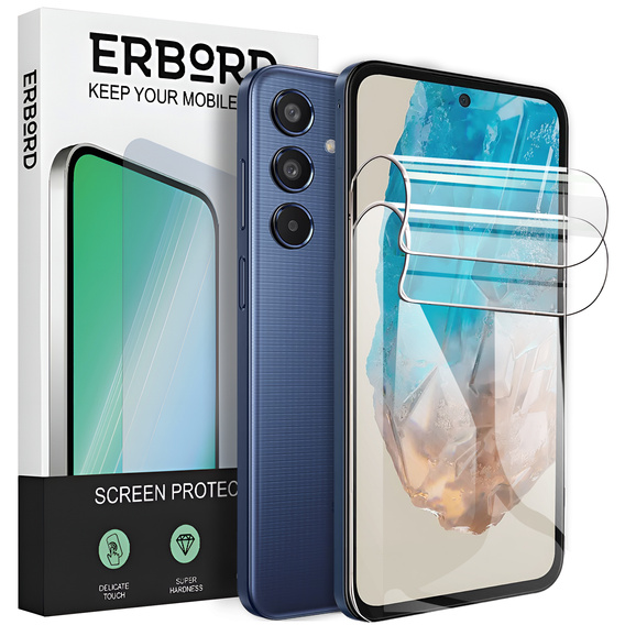 2x Folia Hydrożelowa do Samsung Galaxy M35, ERBORD Hydrogel Foil