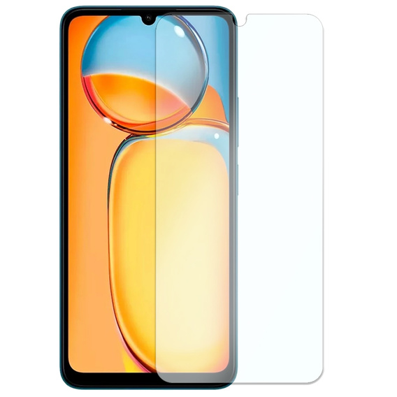 Etui do Xiaomi Redmi 13C / Poco C65, Matt Case, matowe / czarne + szkło 9H