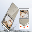 Etui do Motorola Razr 50 5G / Razr 60 5G, Fusion Hybrid, przezroczyste