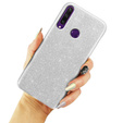 Etui Glitter Case do Huawei Y6P, Silver
