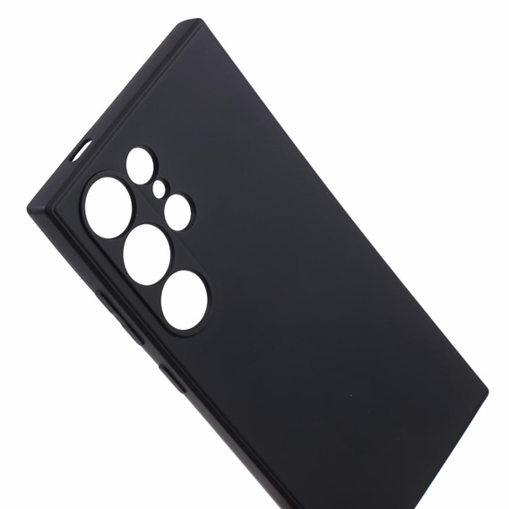 Etui do Samsung Galaxy S24 Ultra, Silicone Lite, czarne