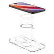 Etui Spigen do iPhone 16 Pro Max, Liquid Crystal Mag, przezroczyste + Szkło Hartowane 9H