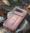 Etui pancerne do Google Pixel 9 Pro XL, Dexnor Full Body (Two Frames), różowe
