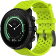 Pasek Silikonowy do Suunto 9 24mm - Zielony