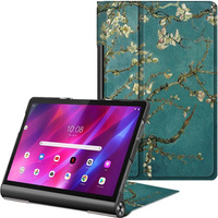 Etui do Lenovo Yoga Tab 11 2021 YT-J706X J706 F/L, Gałązki kwiatów