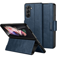 Etui z klapką do Samsung Galaxy Z Fold6 5G, Wallet, niebieskie