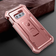 Etui pancerne do Samsung Galaxy S10e, Dexnor Full Body, różowe rose gold