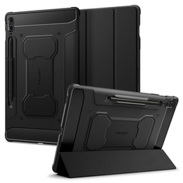 Etui SPIGEN do Samsung Galaxy Tab S9 FE+ Plus 12.4 X610 / X616B, Rugged Armor Pro, Czarne