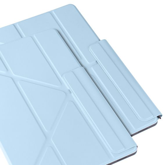 Magnetyczne etui origami do Samsung Galaxy Tab S10 Lite / S10 FE / S9 FE / S9 – baby blue