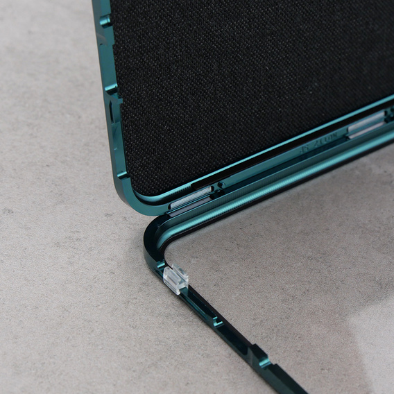 Etui do Xiaomi Redmi Note 12, ERBORD Glass Armor Leather, niebieskie