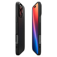 Etui Spigen do iPhone 16 Pro, Liquid Air, czarne + Szkło Hartowane 9H