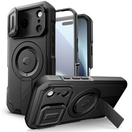 Etui Tech-Protect do iPhone 17 Pro Max, Kevlar MagSafe+, Czarne