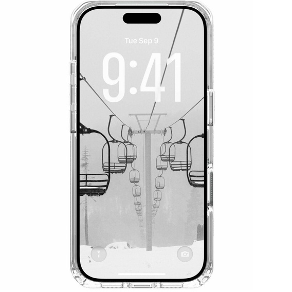 Etui Urban Armor Gear do iPhone 17 Pro, Plyo MagSafe, ice/White
