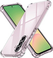 Etui do Samsung Galaxy A56 5G, Erbord Dropproof, przezroczyste + Szkło