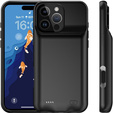 Etui z Baterią 7000mAh do iPhone 16 Pro Max, czarne