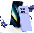 Etui do Xiaomi Poco F6 Pro, Silicone Lite, fioletowe