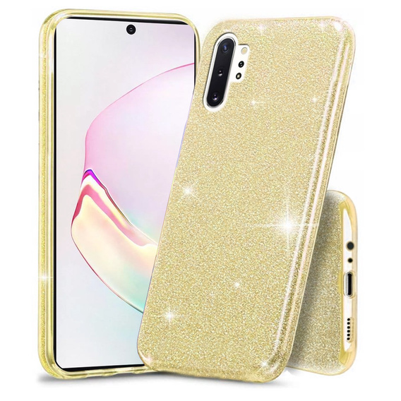 Etui Glitter Case do Samsung Galaxy Note 10+ Plus, Gold