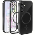 Etui do Samsung Galaxy A35 5G, Electro MagSafe, czarne + Szkło na ekran