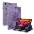 Etui do Lenovo Idea Tab 11", Butterfly, fioletowe