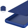 Etui do Xiaomi Poco F6 Pro, Silicone Lite, niebieskie